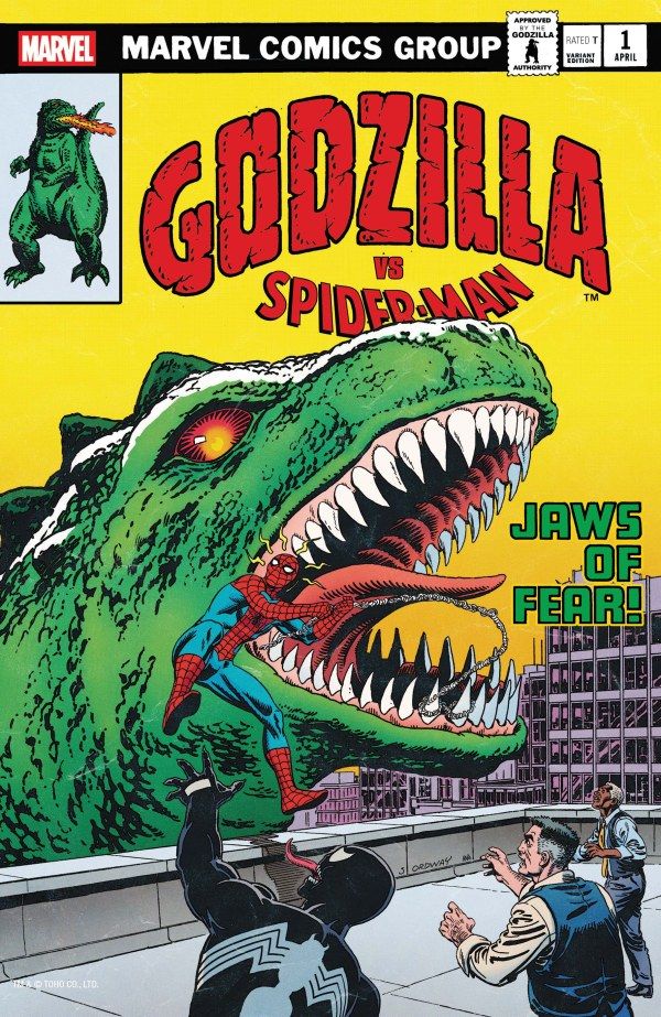 GODZILLA VS SPIDER-MAN (2025) #1 CVR F