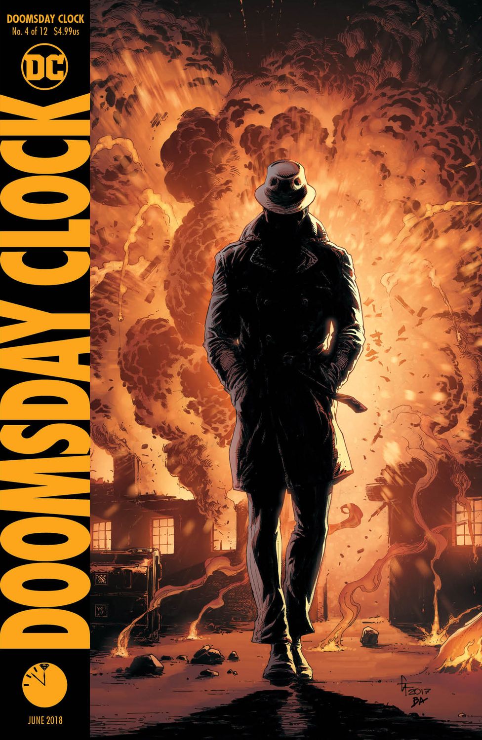 DOOMSDAY CLOCK (2018) #4 CVR B