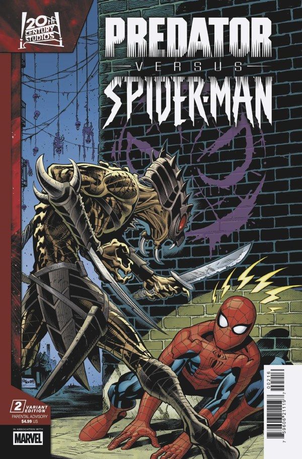 PREDATOR VS SPIDER-MAN (2025) #2 CVR D