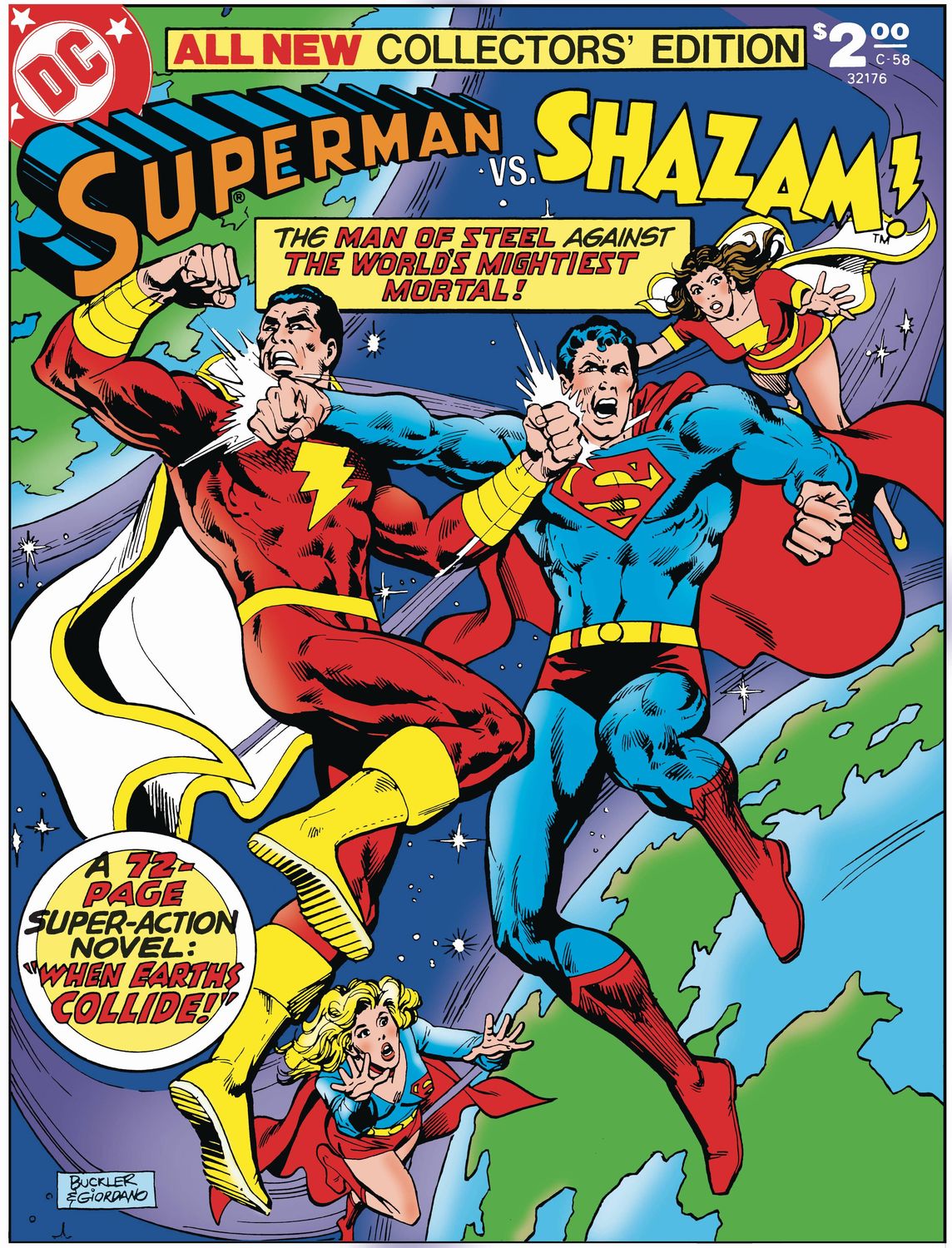 ALL NEW COLLECTORS EDITION (2025) #58 SUPERMAN VS SHAZAM FACSIMILE EDITION