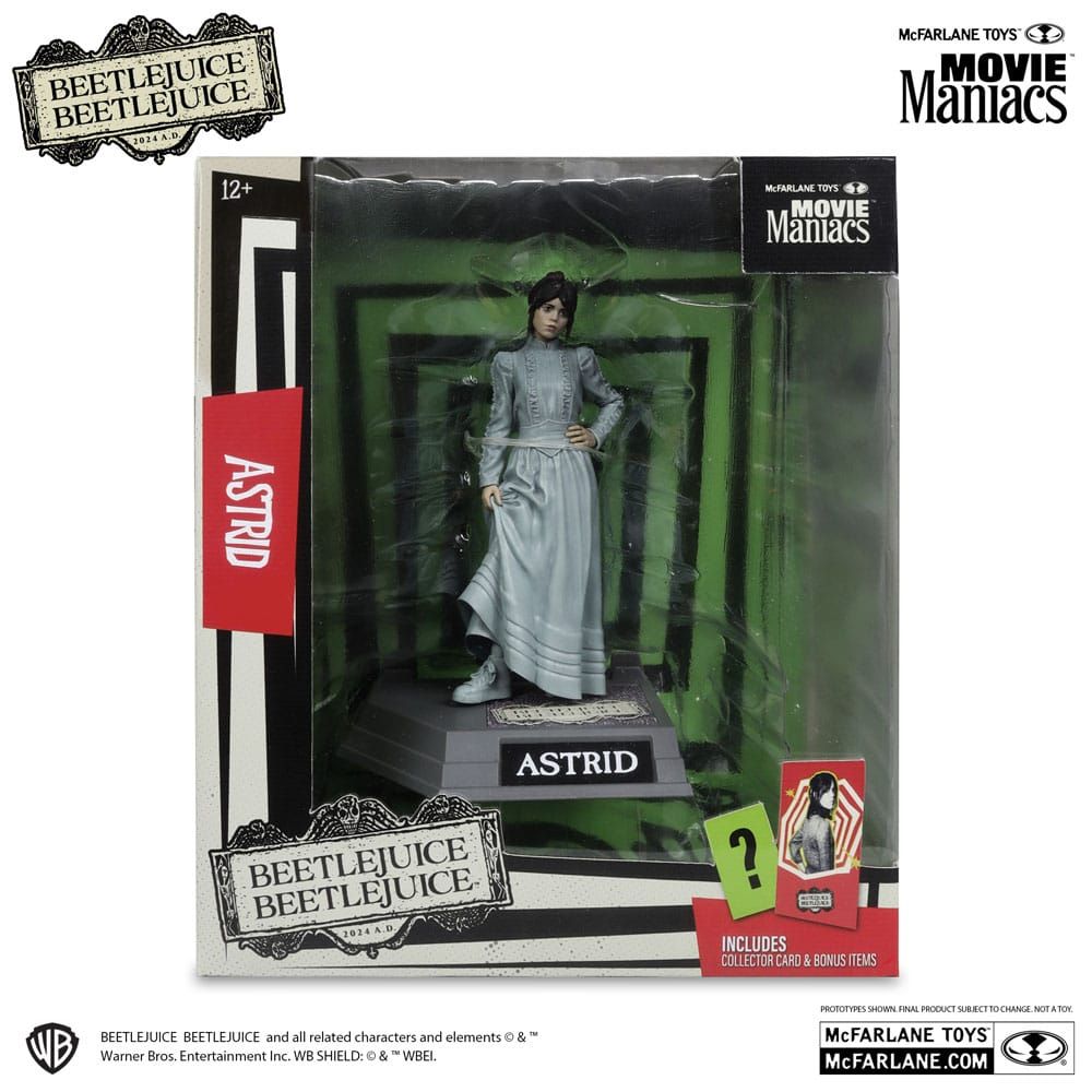 MOVIE MANIACS BEETLEJUICE BEETLEJUICE ASTRID PVC STATUE