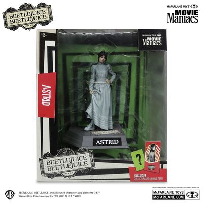 MOVIE MANIACS BEETLEJUICE BEETLEJUICE ASTRID PVC STATUE