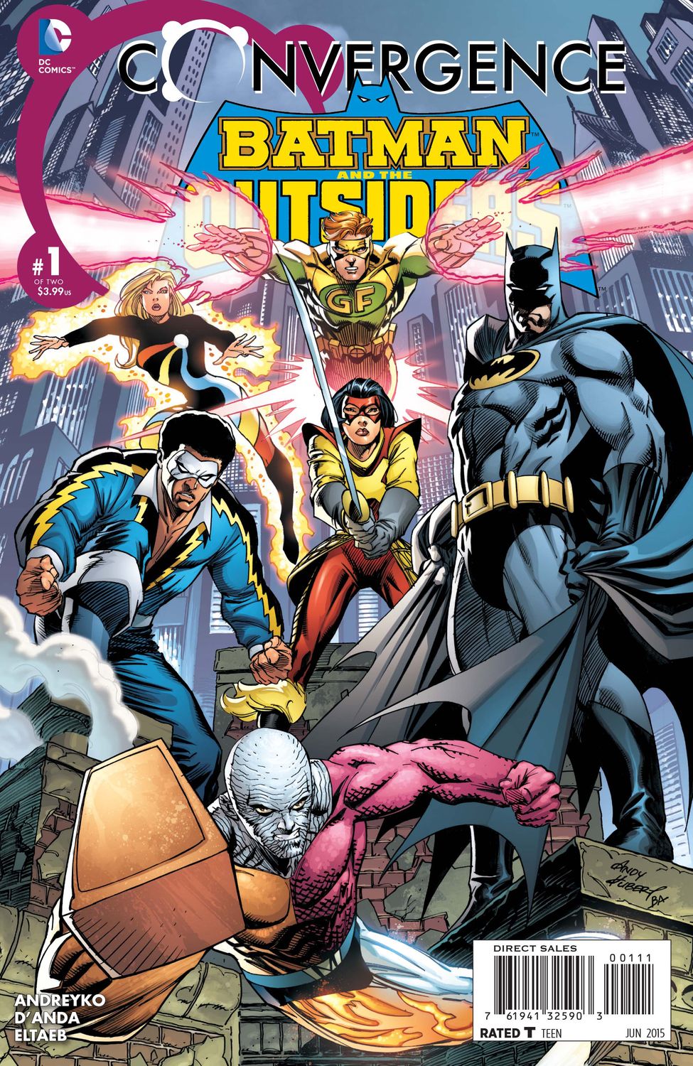 CONVERGENCE BATMAN &amp; THE OUTSIDERS (2015) #1