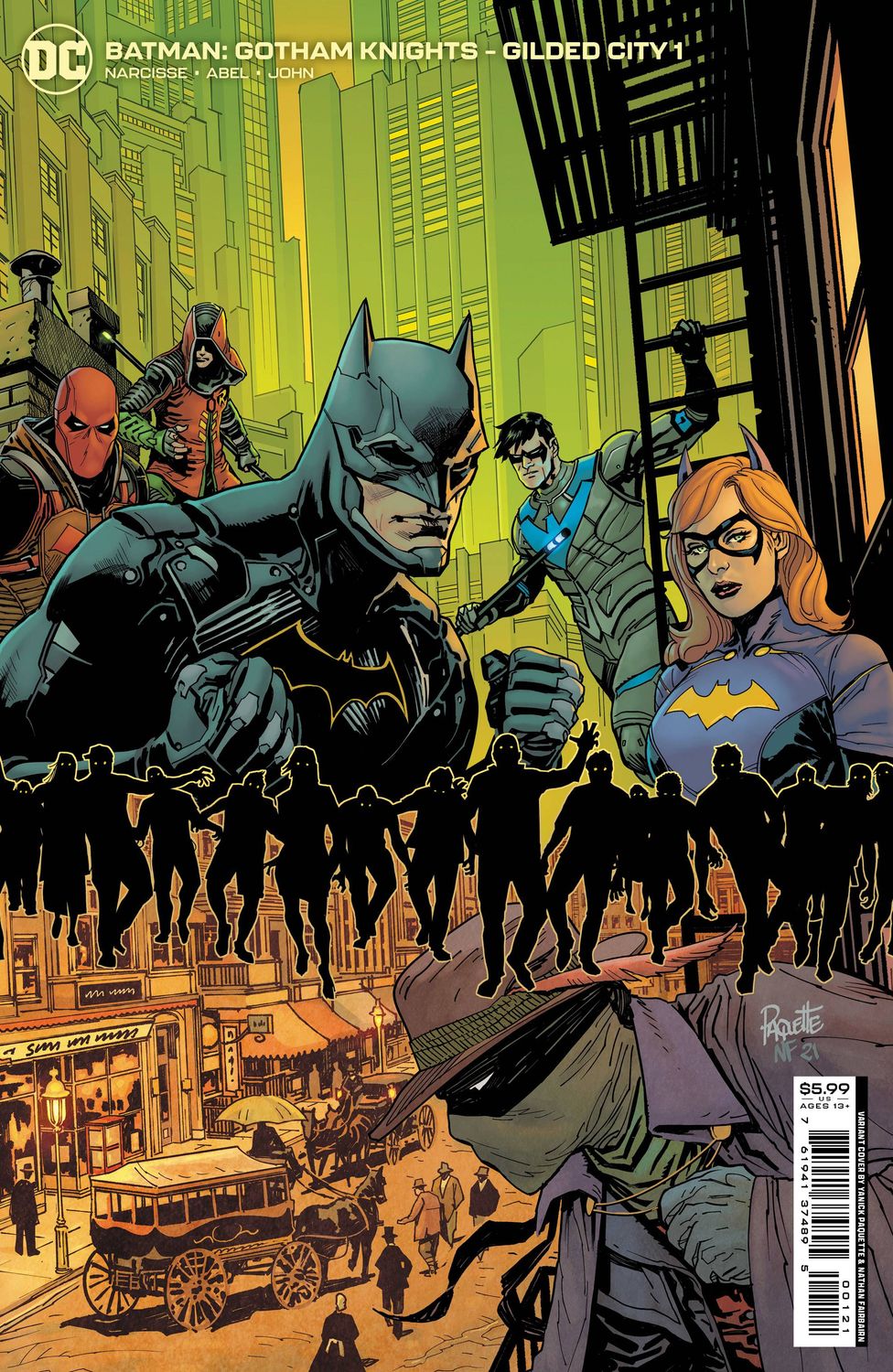 BATMAN GOTHAM KNIGHTS GILDED CITY (2022) #1 CVR B