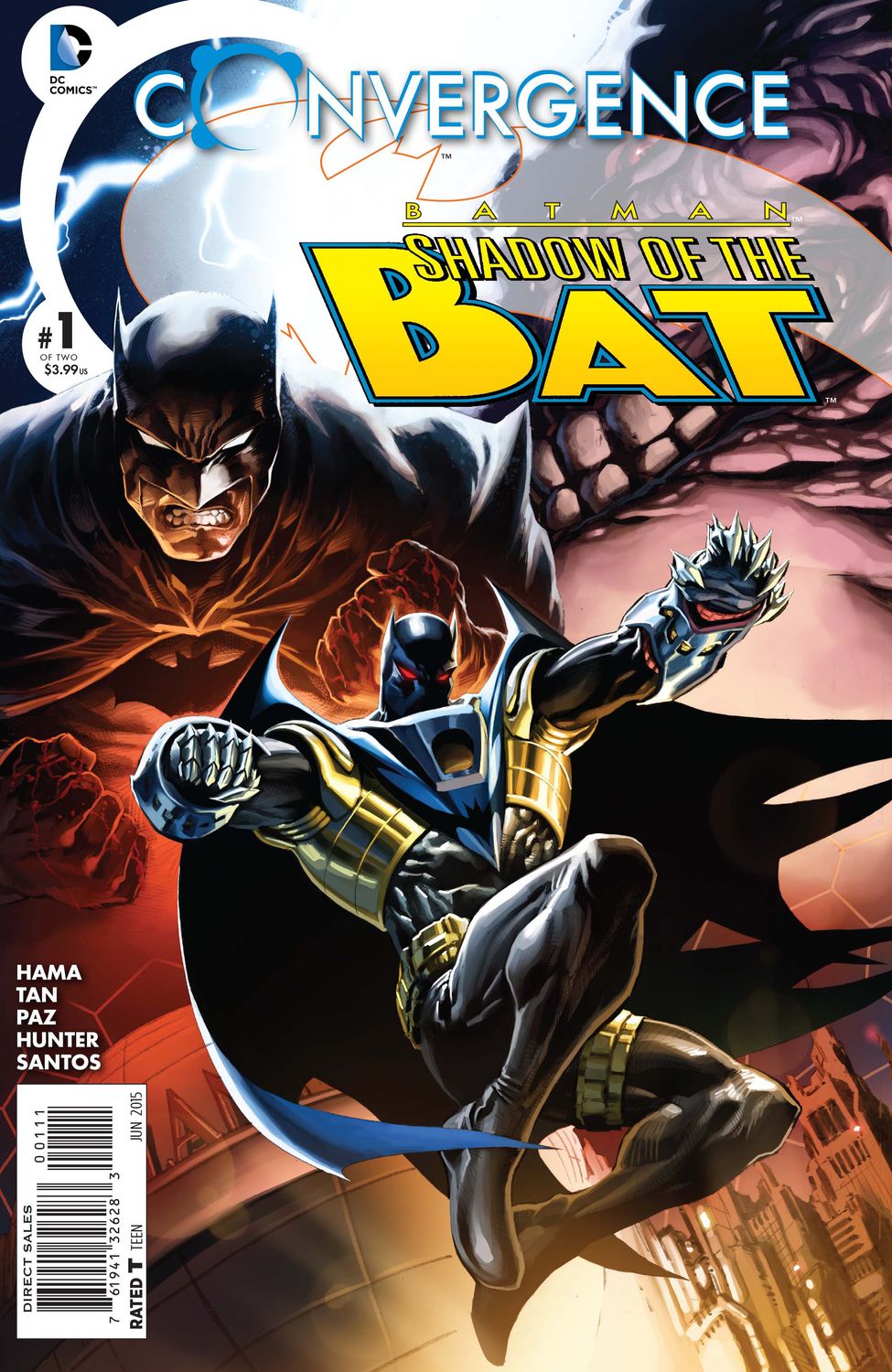 CONVERGENCE BATMAN SHADOW OF THE BAT (2015) #1