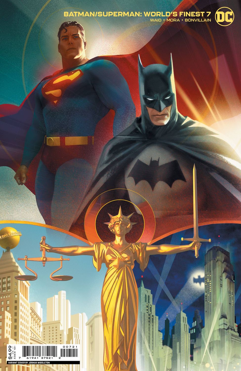 BATMAN SUPERMAN WORLDS FINEST (2022) #7 CVR B