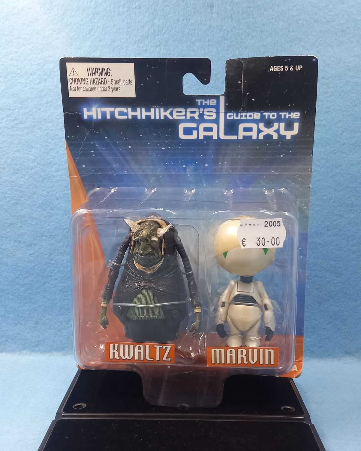 NECA HITCHHIKER'S GUIDE TO THE GALAXY KWALTZ AND MARVIN (P/O)
