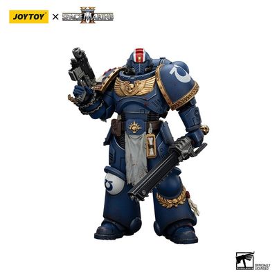 JOYTOY WARHAMMER 40,000 SPACE MARINE II LIEUTENANT TITUS