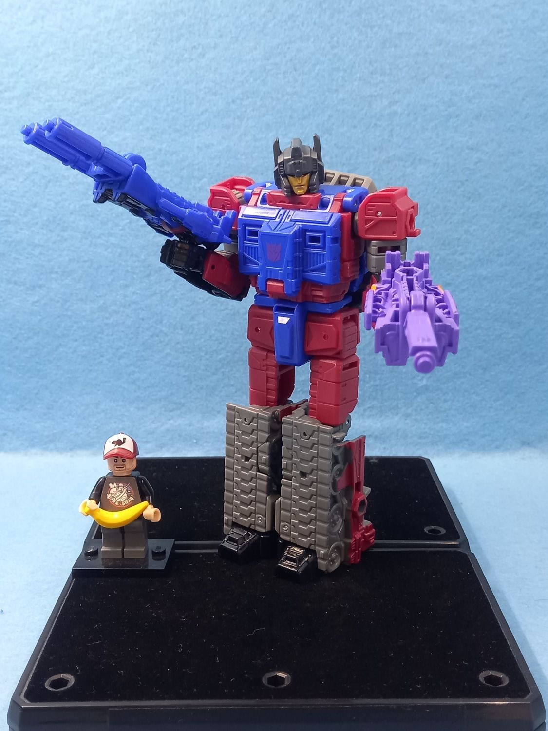 TRANSFORMERS QUAKE WITH HEATER &amp; TIPTOP (P/O)