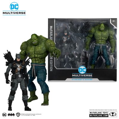 MCFARLANE DC MULTIVERSE THE GRIM KNIGHT VS KILLER CROC (DARK MULTIVERSE)