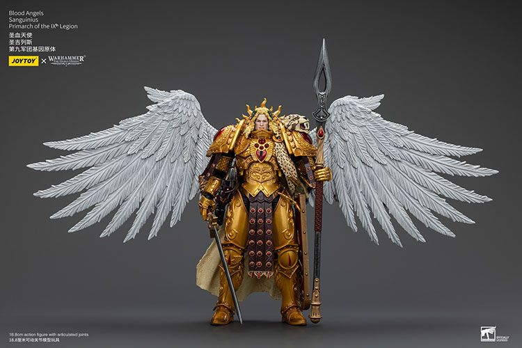 JOYTOY WARHAMMER  40,000 BLOOD ANGELS PRIMARCH SANGUINIUS