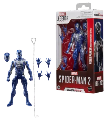 MARVEL LEGENDS GAMERVERSE PETER PARKER ANTI-VENOM SUIT