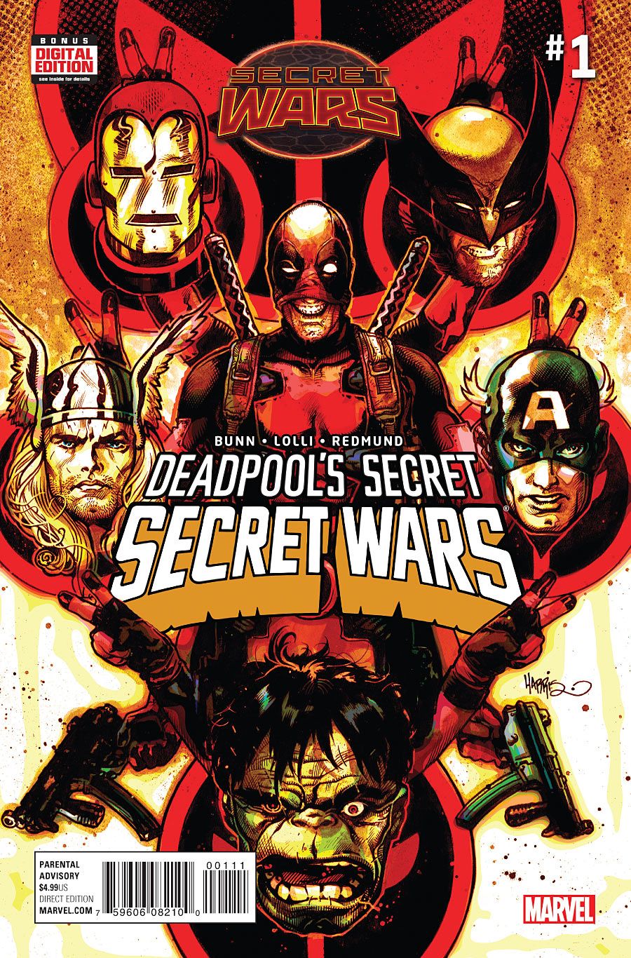 DEADPOOLS SECRET SECRET WARS #1