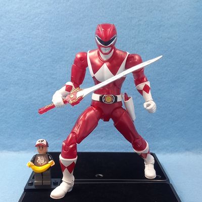 BANDAI MIGHTY MORPHIN POWER RANGERS RED RANGER (METALLIC) (P/O)
