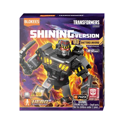 BLOKEES TRANSFORMERS SHINING VERSION 03 SHATTERED UNIVERSE