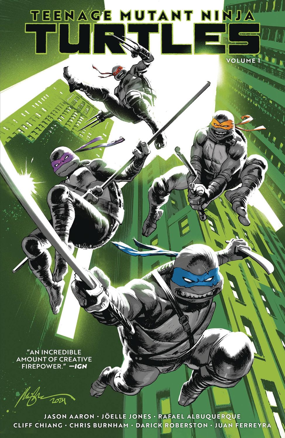 TEENAGE MUTANT NINJA TURTLES  VOL. 01 RETURN TO NEW YORK TP