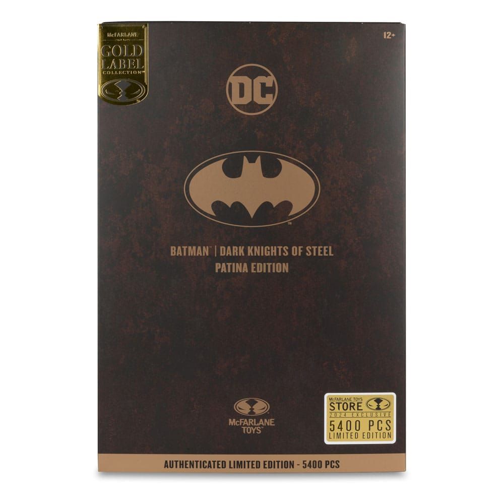 MCFARLANE DC BATMAN DARK KNIGHTS OF STEEL PATINA EDITION (GOLD LABEL)