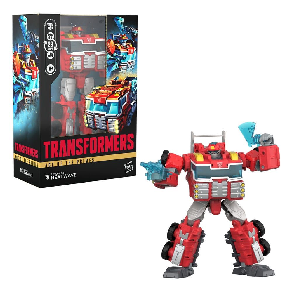 TRANSFORMERS AGE OF THE PRIMES RESCUE BOT HEATWAVE
