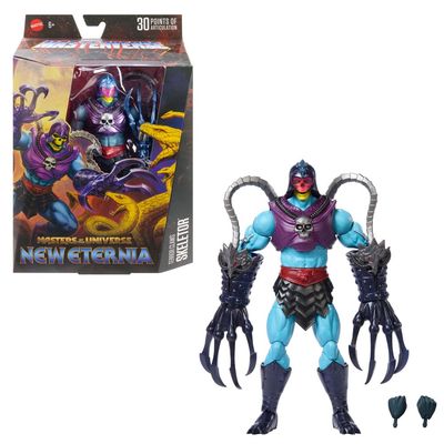 MASTERS OF THE UNIVERSE NEW ETHERIA TERROR CLAWS SKELETOR