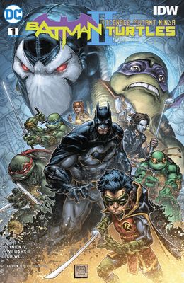 BATMAN TEENAGE MUTANT NINJA TURTLES II (2017) #1