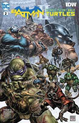 BATMAN TEENAGE MUTANT NINJA TURTLES II (2017) #2