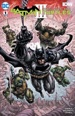 BATMAN TEENAGE MUTANT NINJA TURTLES III (2019) #1