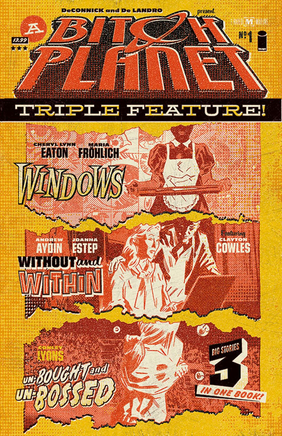 BITCH PLANET TRIPLE FEATURE (2017) #1