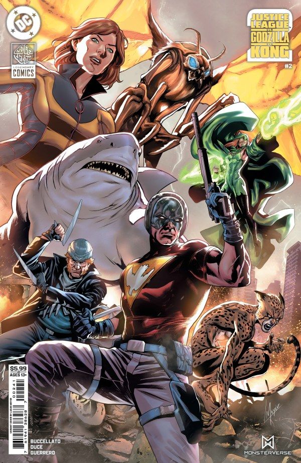 JUSTICE LEAGUE VS GODZILLA VS KONG 2 (2025) #2 CVR D