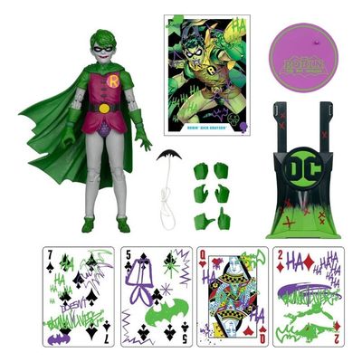 MCFARLANE DC MULTIVERSE ROBIN DICK GRAYSON (JOKERIZED)