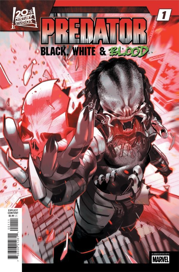 PREDATOR BLACK WHITE &amp; BLOOD (2025) #1