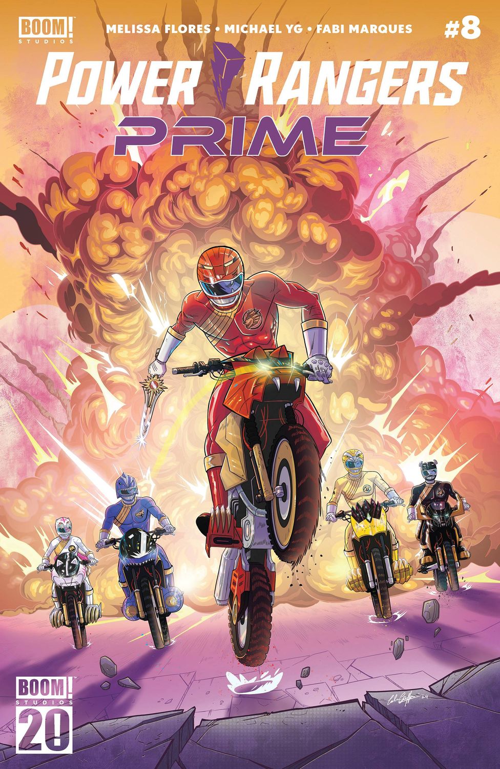 POWER RANGERS PRIME (2025) #8 CVR B