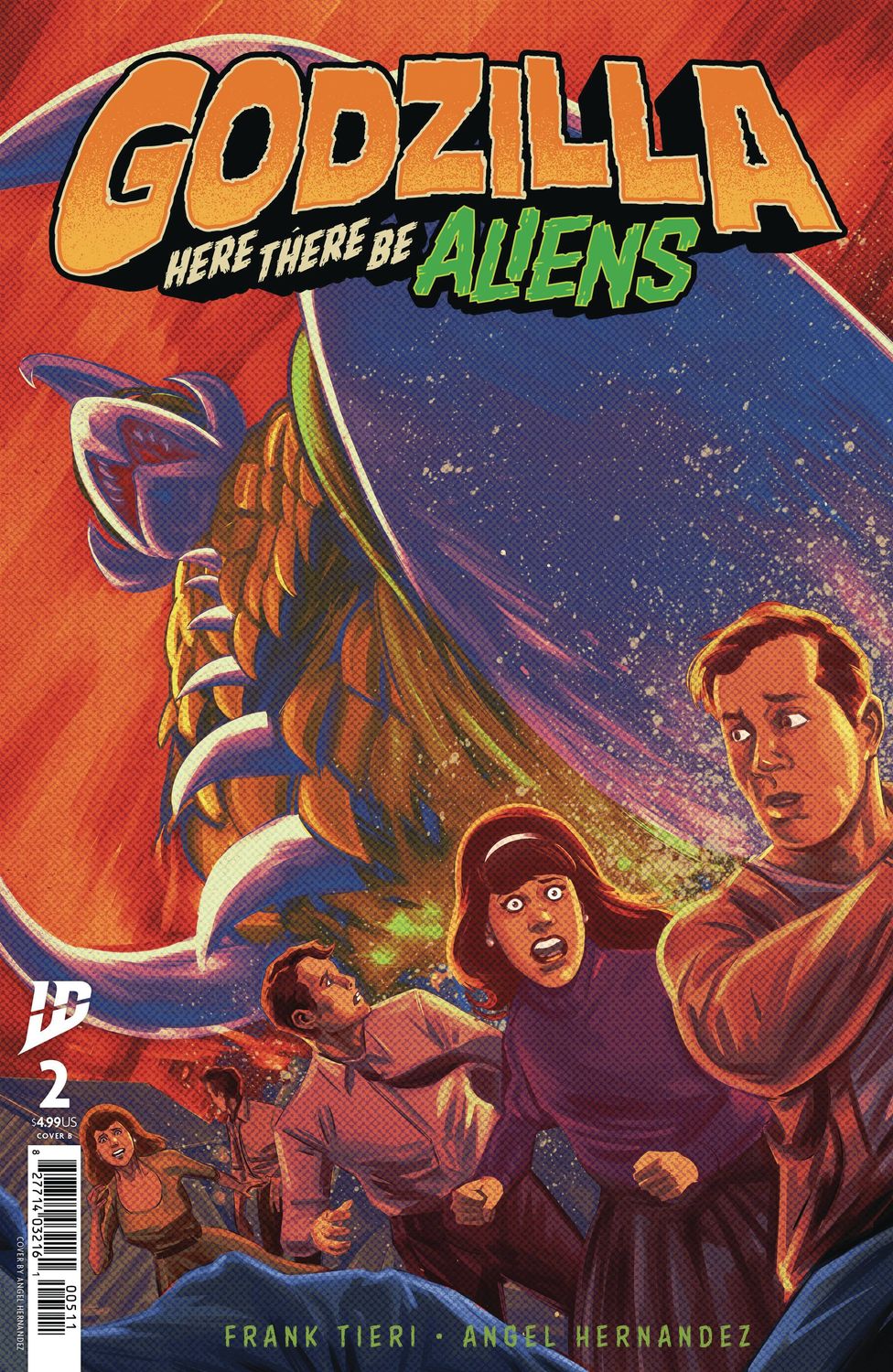 GODZILLA HERE THERE BE ALIENS (2025) #2 CVR B