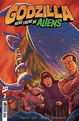 GODZILLA HERE THERE BE ALIENS (2025) #2 CVR B
