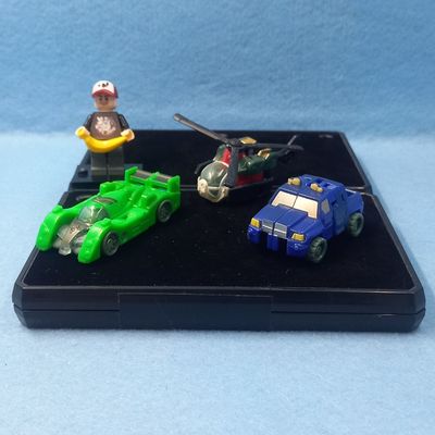 TRANSFORMERS RECON MINI-CON TEAM (JOLT, REVERB &amp; SIX-SPEED) (P/O)