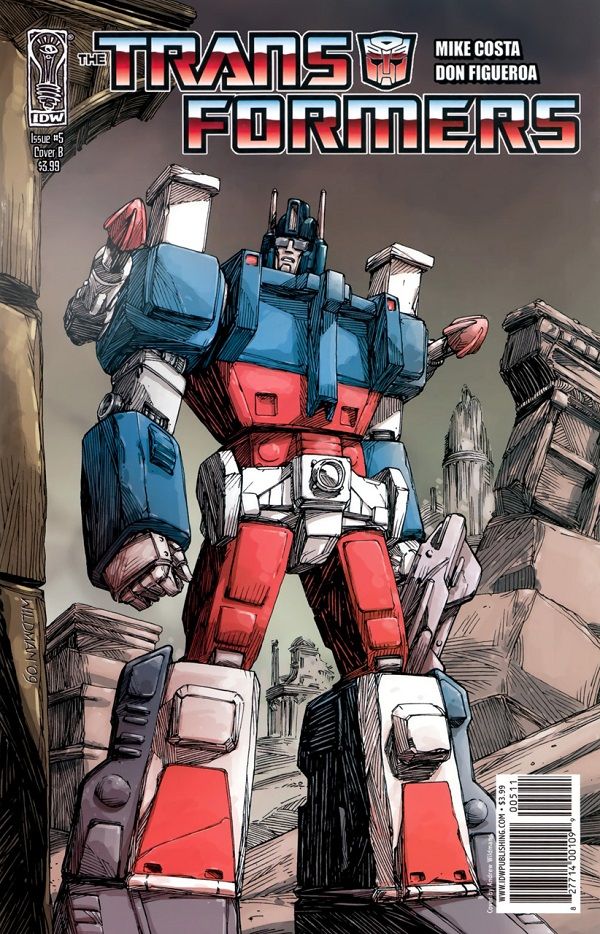 TRANSFORMERS (2010) #5 CVR B