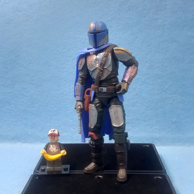 STAR WARS 6&quot; MANDALORIAN (BLUE ARMOR) (P/O)