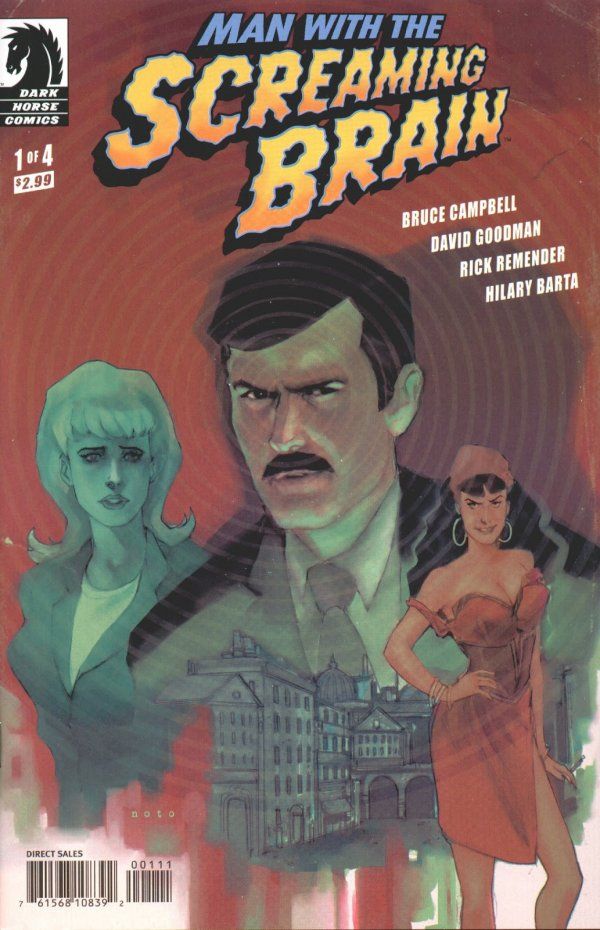 MAN WITH THE SCREAMING BRAIN (2005) #1