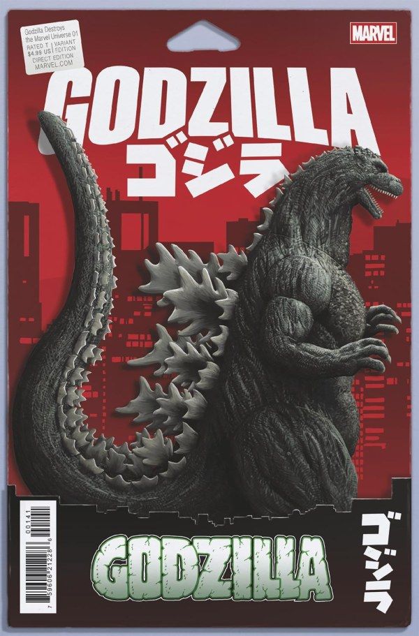 GODZILLA DESTROYS THE MARVEL UNIVERSE (2025) #1 CVR D
