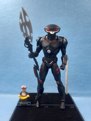 DC MCFARLANE BLACK MANTA (AQUAMAN) (P/O)