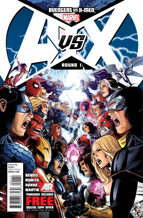 AVENGERS VS X-MEN (2012) #1