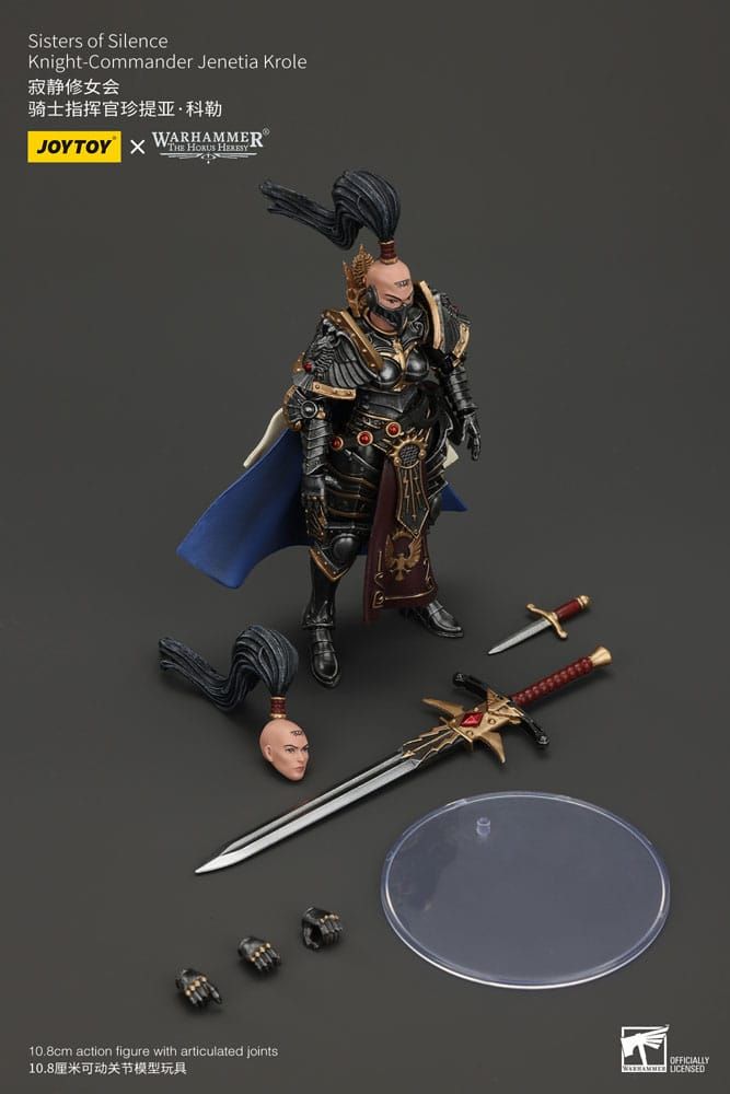 JOYTOY WARHAMMER 40K SISTERS OF SILENCE KNIGHT-COMMANDER JENETIA KROLE