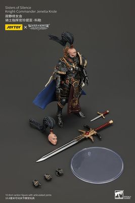 JOYTOY WARHAMMER 40K SISTERS OF SILENCE KNIGHT-COMMANDER JENETIA KROLE