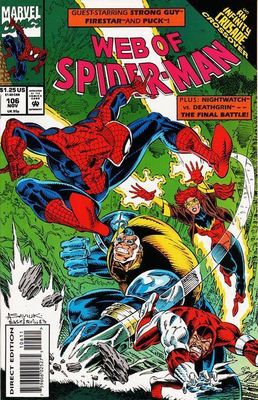 WEB OF SPIDER-MAN (1993) #105
