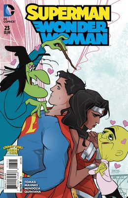 SUPERMAN WONDER WOMAN (2015) #23 CVR B