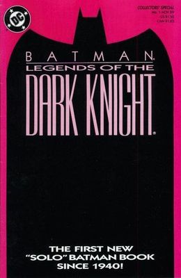 BATMAN LEGENDS OF THE DARK KNIGHT (1989) #1