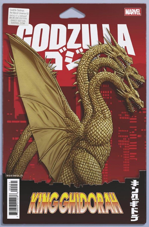 GODZILLA DESTROYS MARVEL UNIVERSE (2025) #2 CVR C