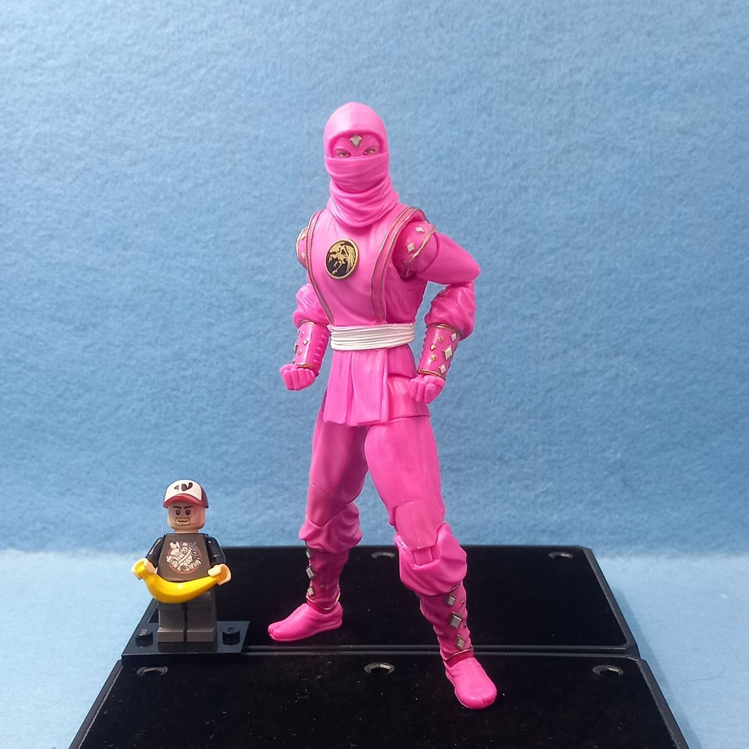 POWER RANGERS LIGHTING COLLECTION NINJA PINK RANGER (P/O)
