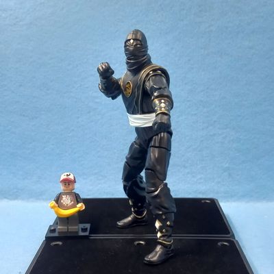 POWER RANGERS LIGHTNING COLLECTION NINJA BLACK RANGER (P/O)