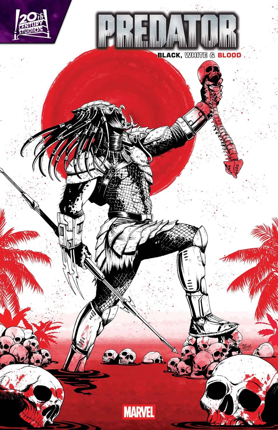 PREDATOR BLACK WHITE &amp; BLOOD (2025) #2