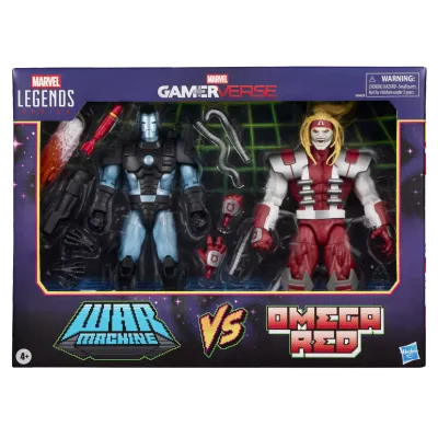 MARVEL LEGENDS GAMERVERSE WAR MACHINE VS. OMEGA RED